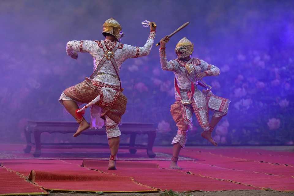 “Khon Dance，泰国的舞蹈”